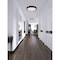 Access Lighting Malaga, LED Flush Mount, Matte Black Finish, Acrylic Lens Acrylic 49971LEDD-MBL/ACR - alternate 2